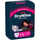 Підгузки-трусики Huggies DryNites нічні для дівчаток 8-13 років (30-48 кг) №9 в аптеці foto 1