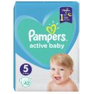 Підгузки Pampers Active Baby-Dray Junior р.5 (11-16 кг) 42 шт купити foto 1
