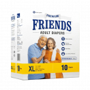 Підгузки для дорослих Friends Premium розмір XL №10 в аптеці foto 1