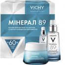 Набір Vichy (Віши) Mineral 89 Christmas 2024 (Гель-бустер + Крем для обличчя) фото foto 1