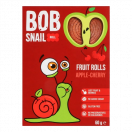 Цукерки Bob Snail Roll натуральні яблучно-вишневі 60 г в аптеці foto 1