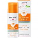 Гель-крем Eucerin (Юцерін) Oil Control Сонцезахисний тонуючий світлий для комбінованої і нормальної шкіри SPF50+, 50 мл в аптеці foto 2