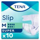 Подгузники для взрослых TENA Slip Super (Medium) 10 шт в аптеке foto 1