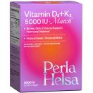 Perla Helsa Вітамін Д3 + K2 Match 5000 IU + 75 mcg капсули №60 ціна foto 1