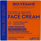 Крем Bio:Vegane (Біо Веган) ультранасичений для обличчя 50 мл в інтернет-аптеці foto 1
