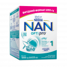 Суміш молочна Nestle NAN OptiPro 1, від народження, 1050 г (2 уп. до 525 г) ціна foto 1