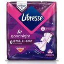 Прокладки гигиенические Libresse Goodnight Ultra+ X-Large №8 цена foto 2