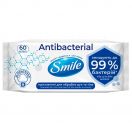 Серветки вологі Smile (Смайл) Antibacterial з Д-пантенолом №60 купити foto 1
