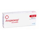 Аторвакор 10 мг таблетки №30 недорого foto 2