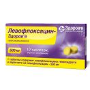 Левофлоксацин-Здоров'я 500 мг таблетки №10  недорого foto 1