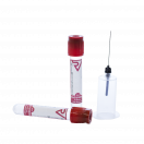 Пробірка вакуумна Vacusera (Вакусера) для збору крові з активатором згортання 16 х 100 мм з червоною кришкою IVD 9 мл №100 ADD foto 1