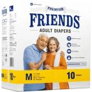 Подгузники для взрослых Friends Premium, р.М, 10 шт. цена foto 1