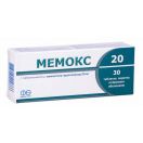Мемокс 20 мг таблетки №30 ADD foto 2
