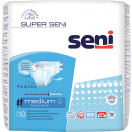 Підгузки для дорослих Super Seni medium/середні air 10 шт в інтернет-аптеці foto 3