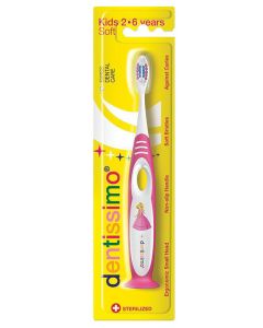 Зубна щітка Dentissimo Kids м'яка щетина (з 2-6 років) фото
